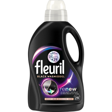 Fleuril Renew black & fiber vloeibaar wasmiddel