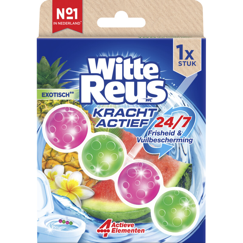 Witte Reus Toiletblok kracht actief exotisch