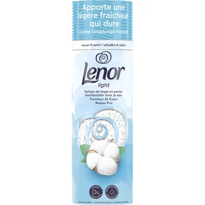 Lenor Light geurbooster katoen fris