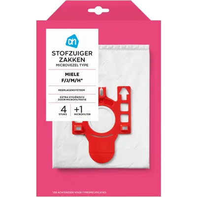 AH Stofzuigerzakken type Miele F/J/M/H