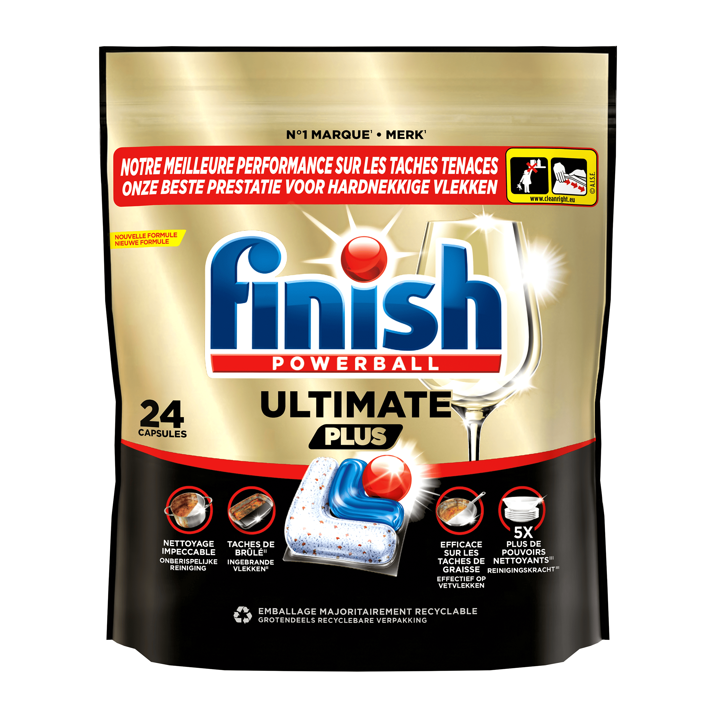 Finish Ultimate plus regular vaatwastabletten