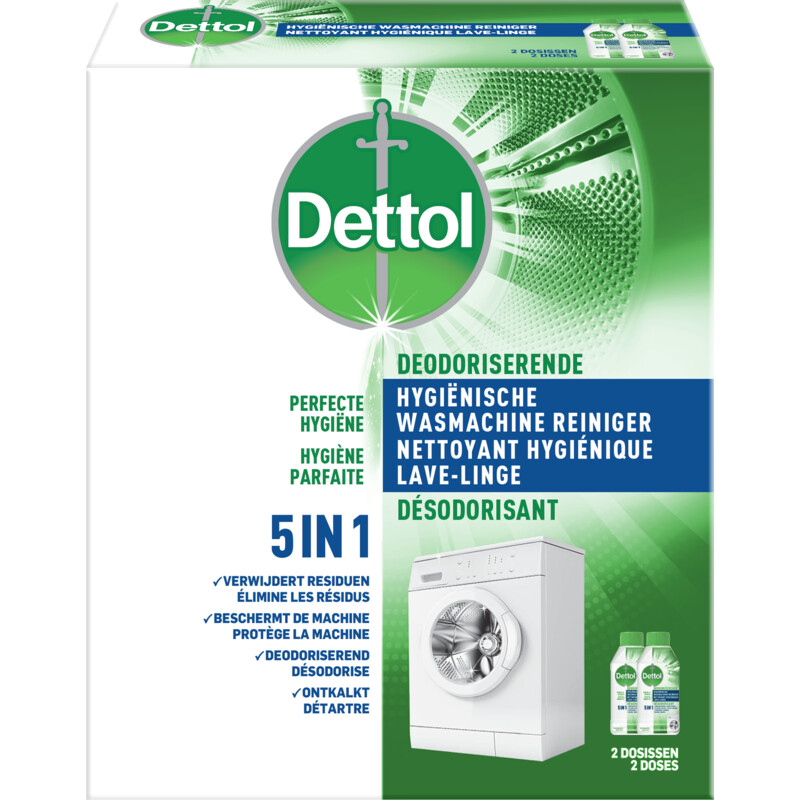 Dettol Wasmachine reiniger duo