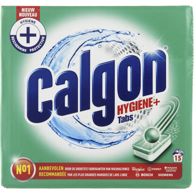 Calgon Hygine+ wasmachinereiniger en anti kalk