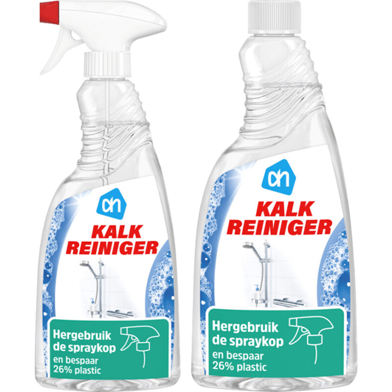 AH kalkreiniger spray & navul pakket