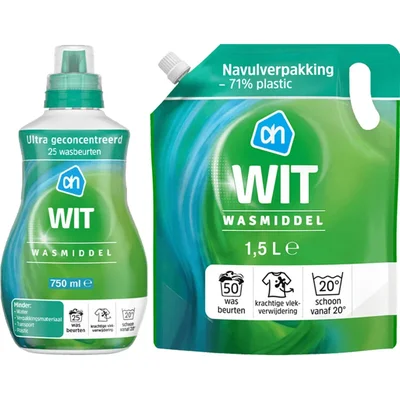 AH wasmiddel wit pakket