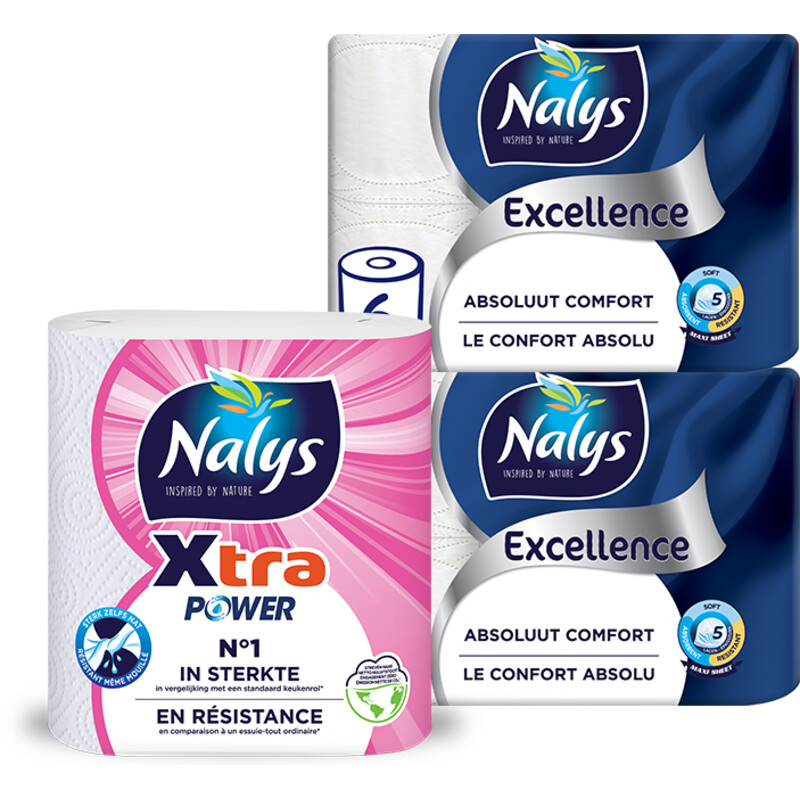 Nalys Nalys keuken en toilet papier pakket