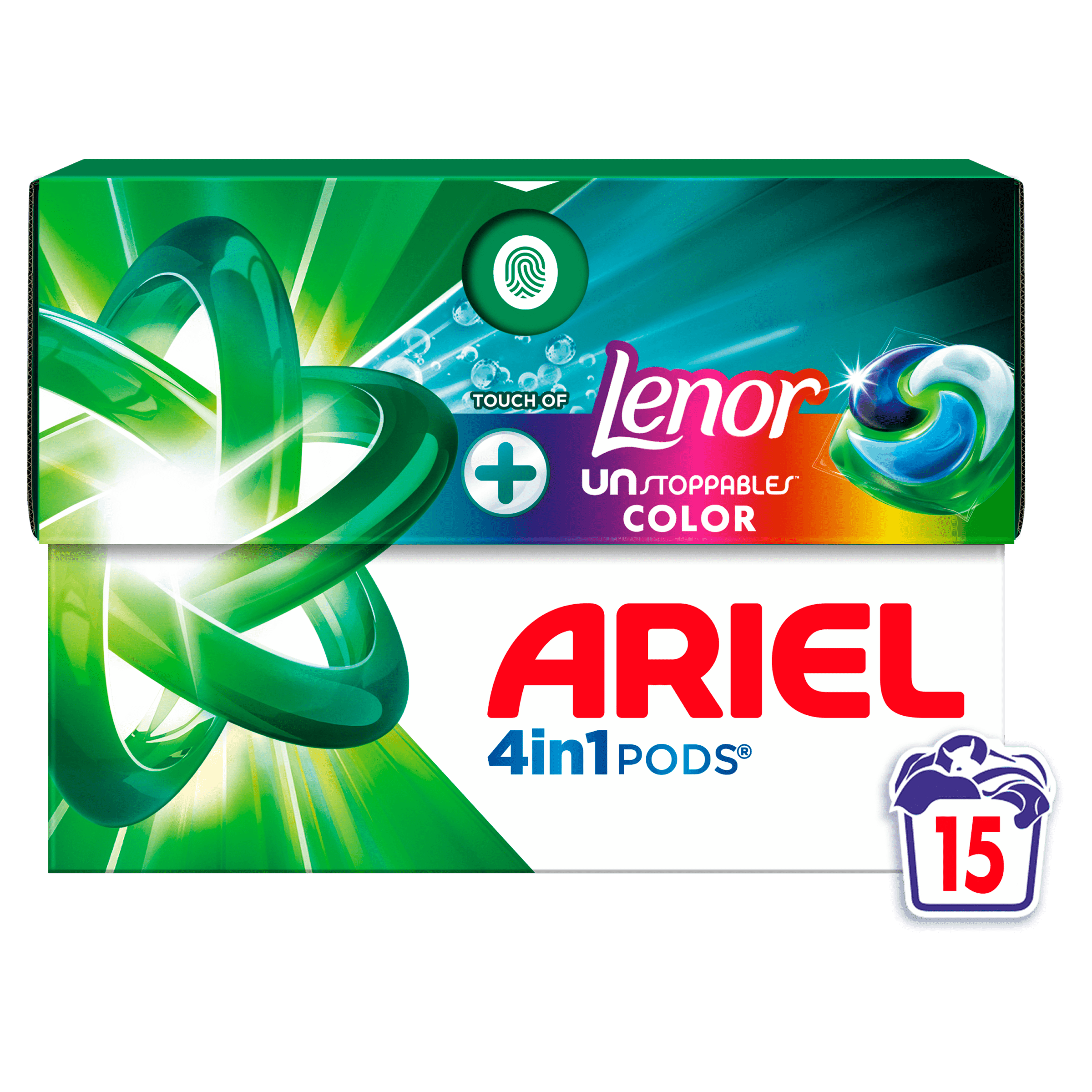 Ariel 4in1 pods - unstoppables lenor