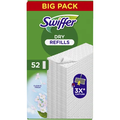 Swiffer Vloerdoekjes droog navulling big pack