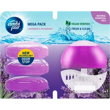 Ambi Pur Toiletblok lavender & rosemary mega pack