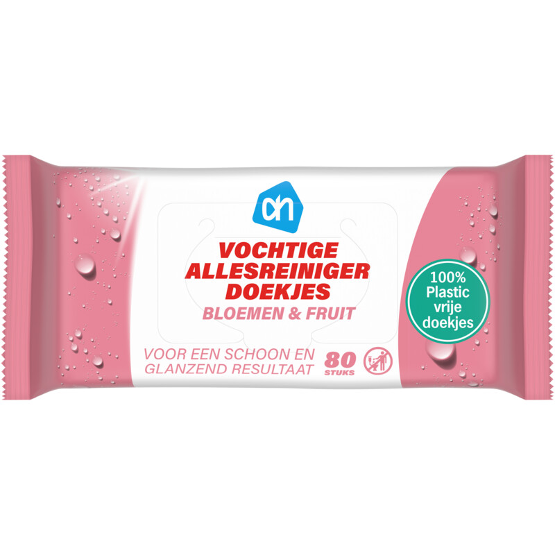AH Vochtige allesreiniger doekjes bloemen