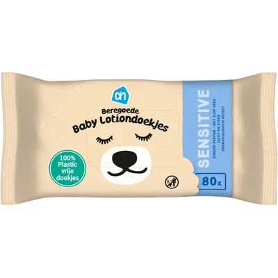 AH Beregoede baby lotiondoekjes sensitive