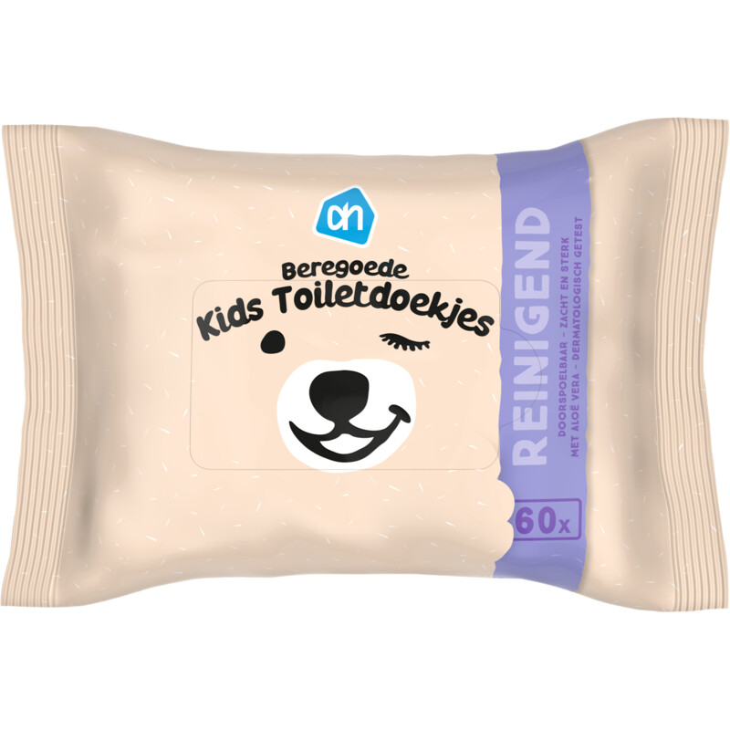 AH Beregoede kids toiletdoekjes