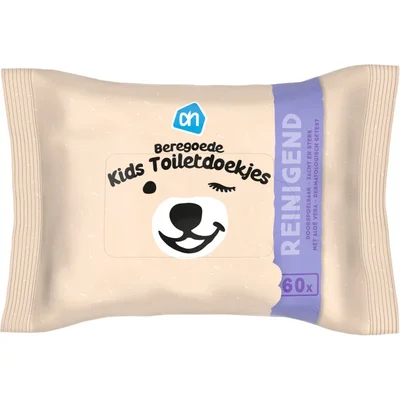 AH Beregoede kids toiletdoekjes