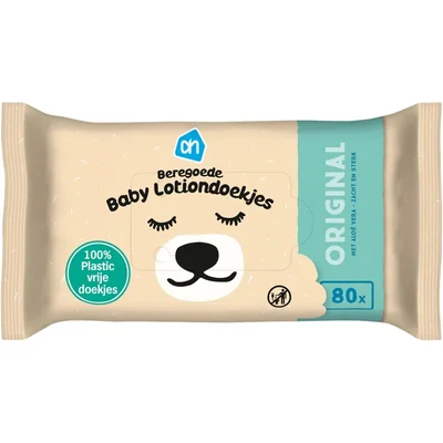 AH Beregoede baby lotiondoekjes
