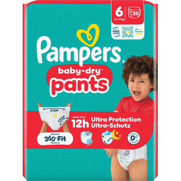 Pampers Baby-dry pants luierbroekje maat 6