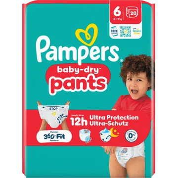 Pampers Baby-dry pants luierbroekje maat 6