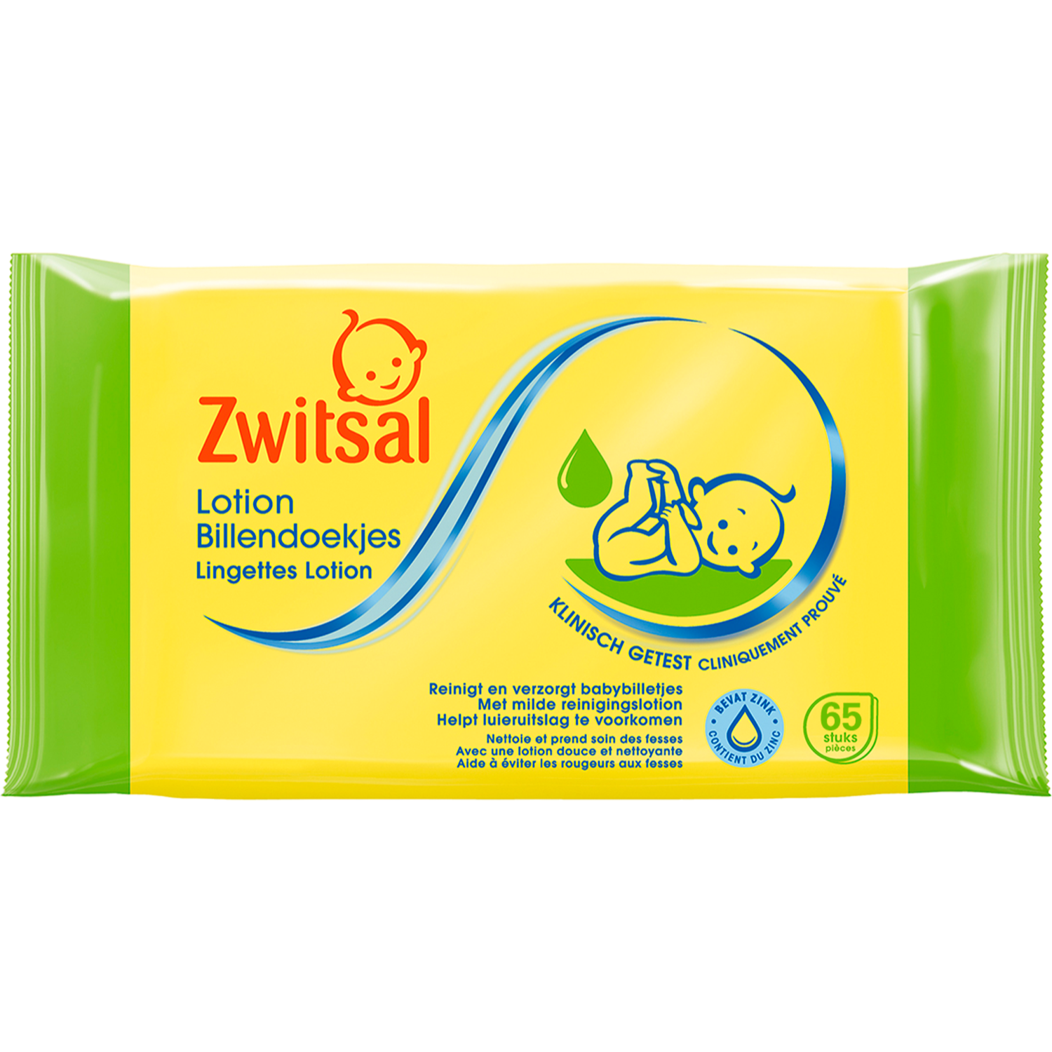 Zwitsal Baby lotion billendoekjes