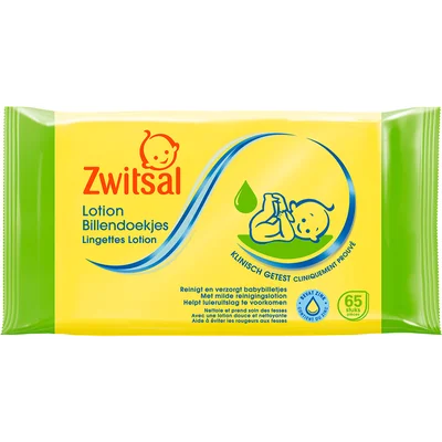 Zwitsal Baby lotion billendoekjes