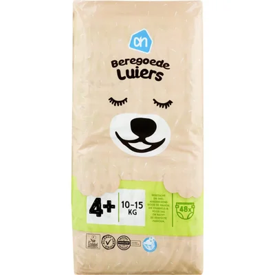 AH Beregoede luiers maxi plus maat 4+
