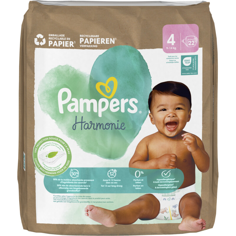 Pampers Harmonie luiers maat 4