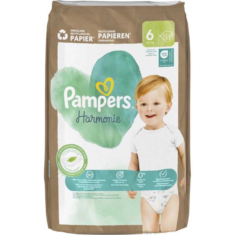 Pampers Harmonie luiers maat 6