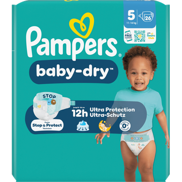 Pampers Baby-dry luiers maat 5