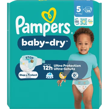 Pampers Baby-dry luiers maat 5