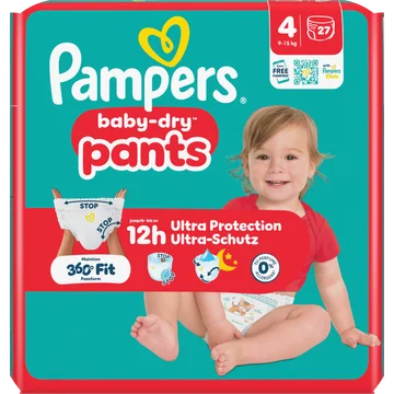 Pampers Baby-dry pants luierbroekje maat 4