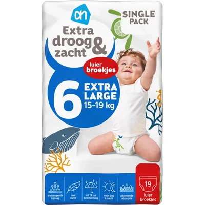 AH Extra droog en zacht pants maat 6