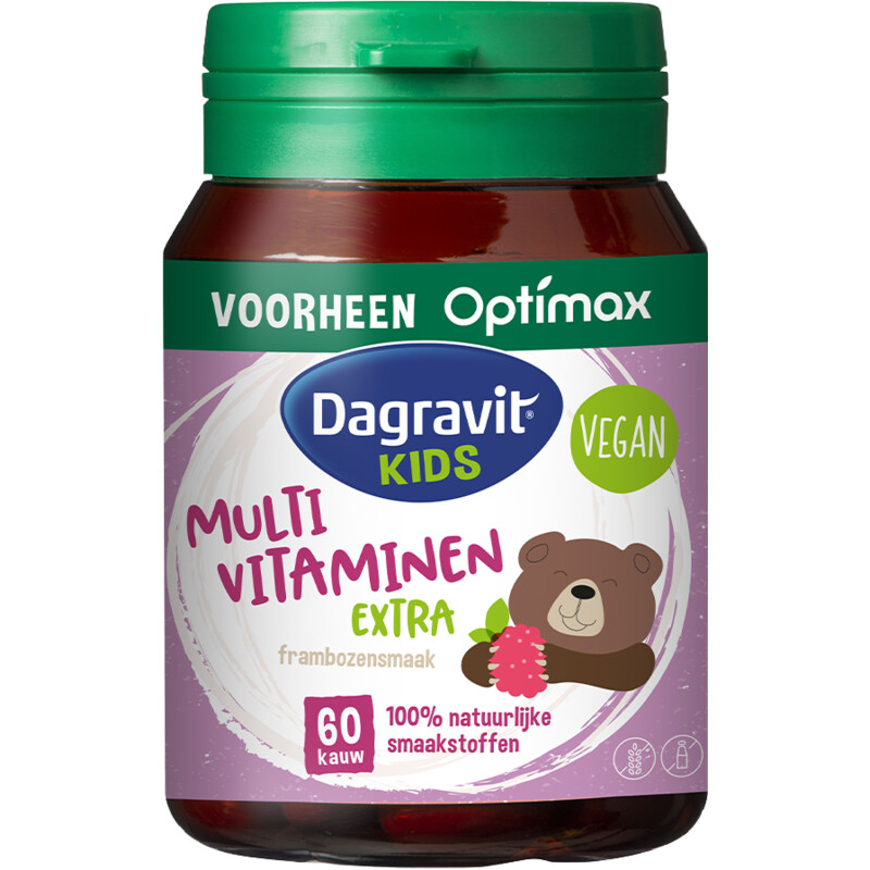 Dagravit Natural kids multi framboos