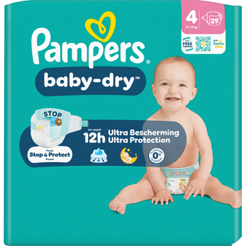 Pampers Baby-dry luiers maat 4