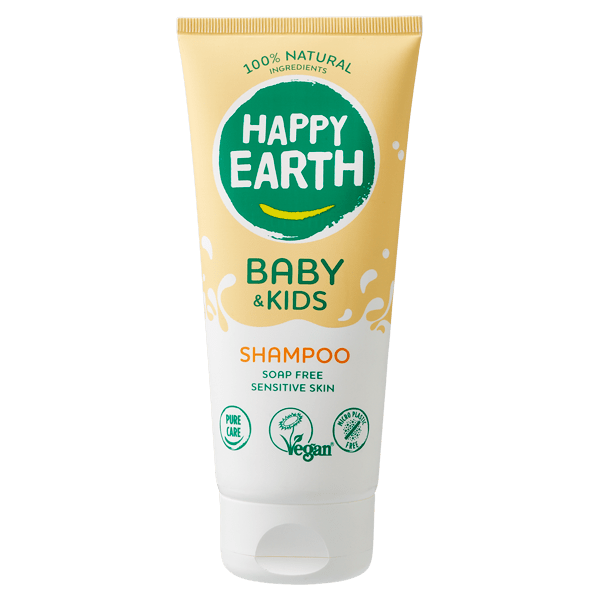 Happy Earth Baby & kids shampoo zeepvrij
