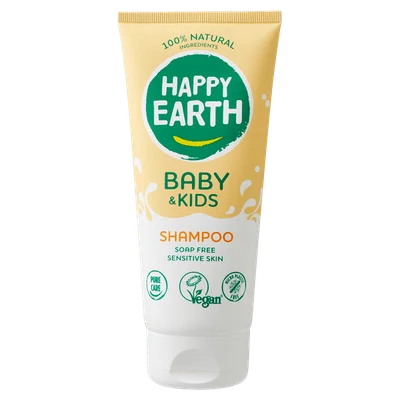 Happy Earth Baby & kids shampoo zeepvrij