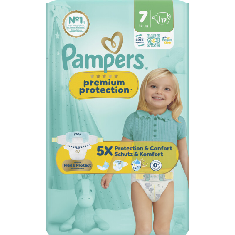Pampers Premium protection luiers maat 1