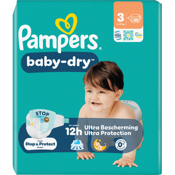 Pampers Baby-dry luiers maat 3