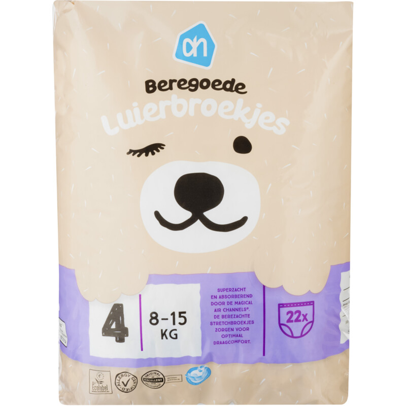 AH Beregoede luierbroekjes maat 4