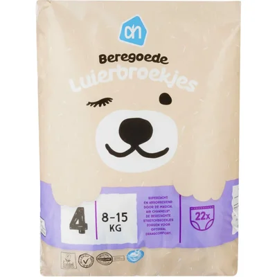 AH Beregoede luierbroekjes maat 4
