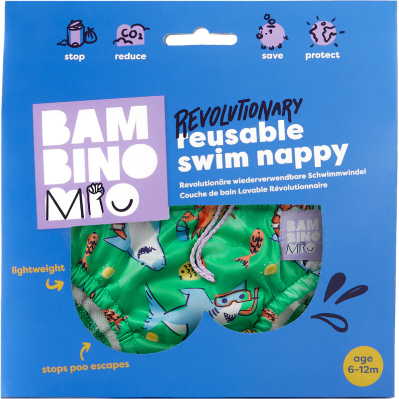 Bambino Mio Wasbare zwemluier 6-12 maanden