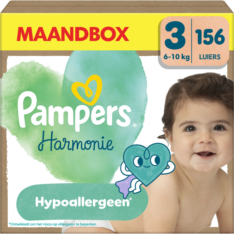 Pampers Harmonie luiers maat 3 maandbox