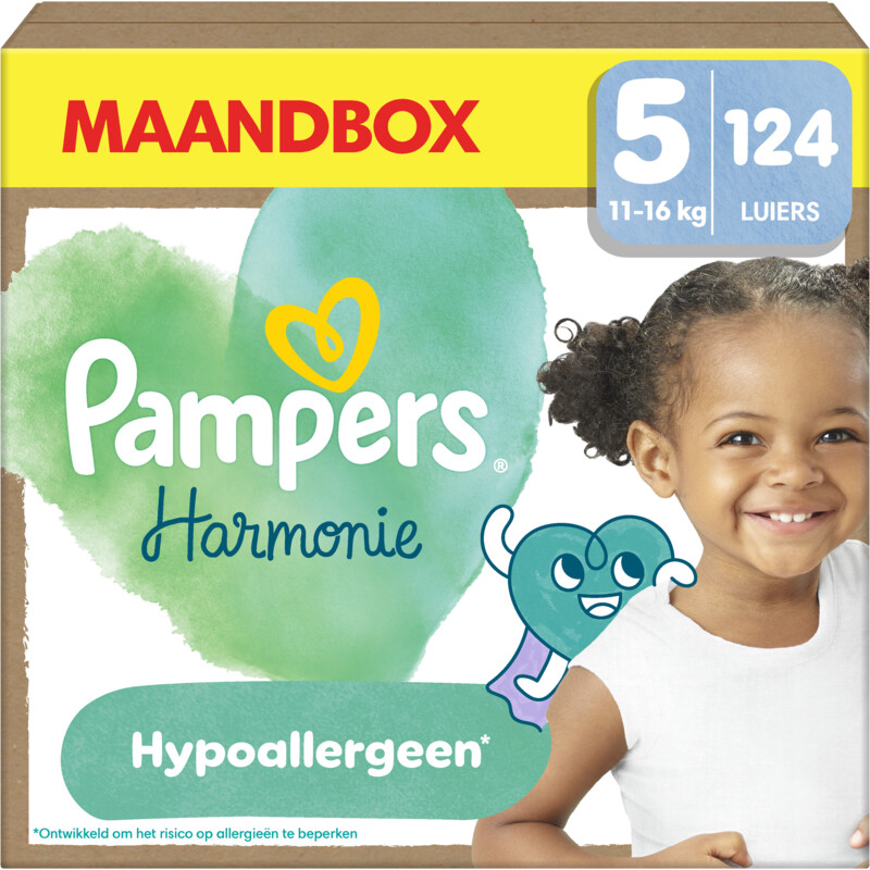 Pampers Harmonie luiers maat 5 maandbox