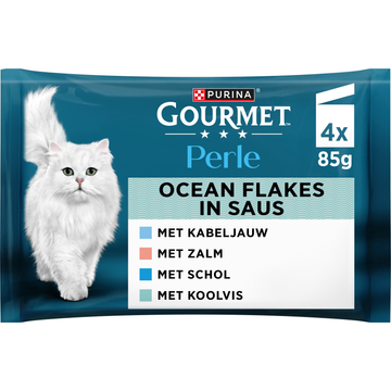 Gourmet Perle ocean flakes in saus