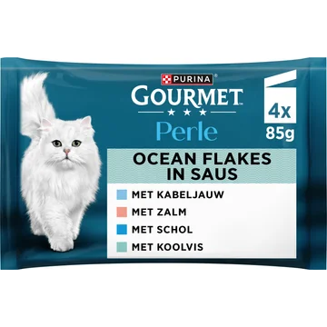Gourmet Perle ocean flakes in saus