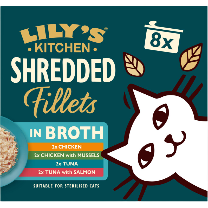 Lily's Kitchen Filets in saus diverse smaken 8-pack