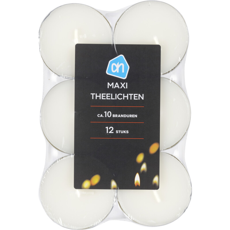AH Theelichten maxi 10 uur