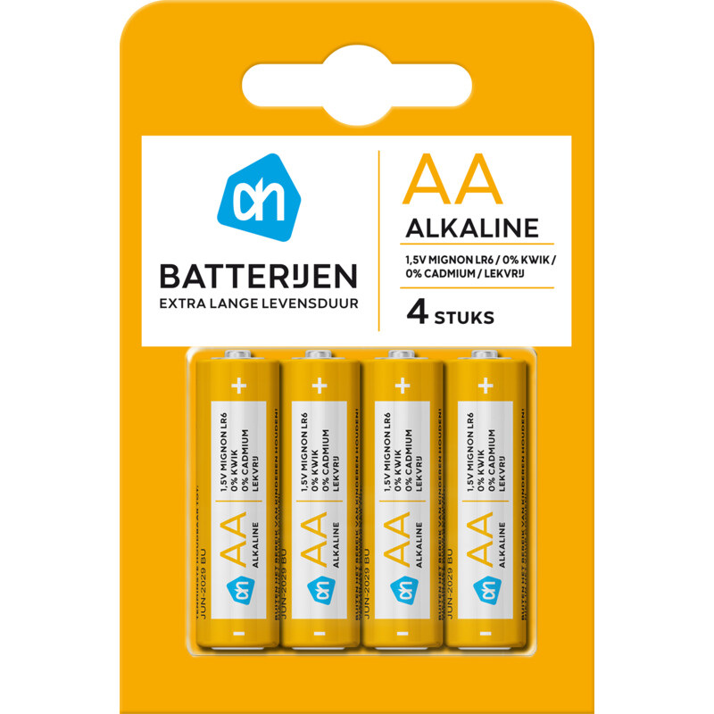 AH Alkaline AA batterijen