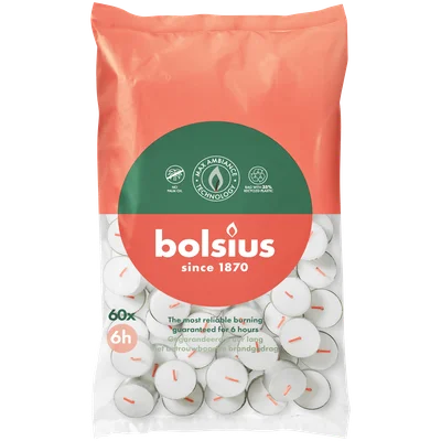 Bolsius Theelicht 6 uur