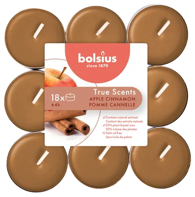 Bolsius True scents geurtheelichten appel kaneel