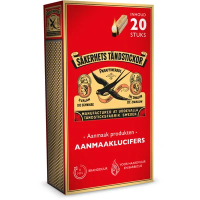 De zwaluw Aanmaaklucifers