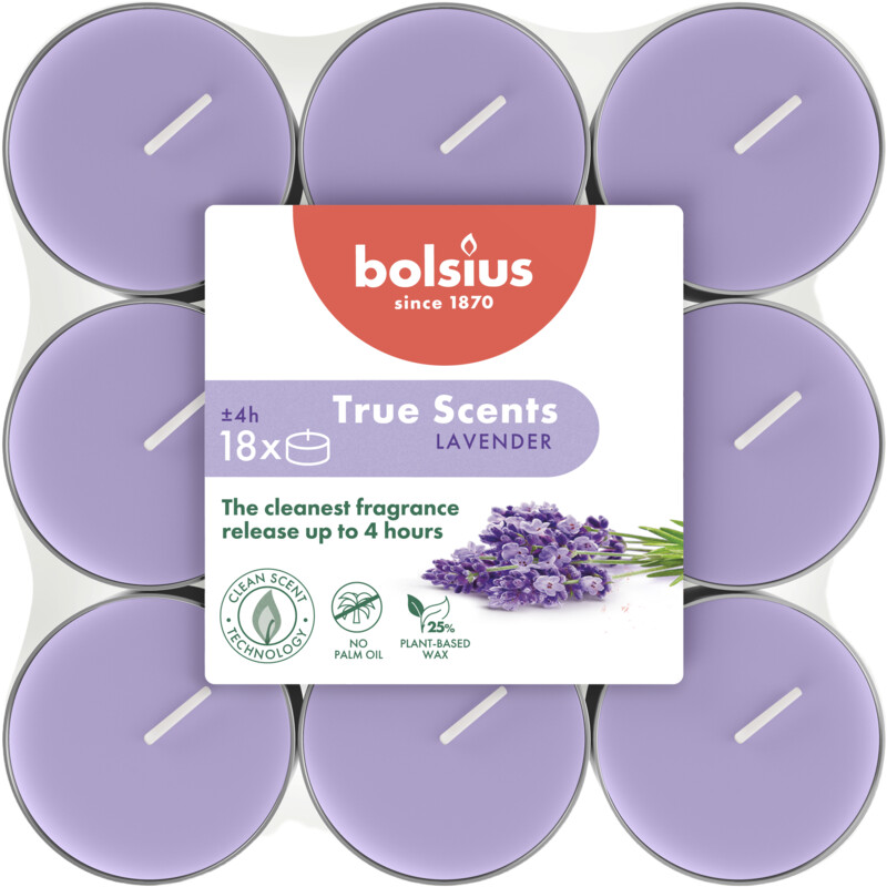 Bolsius Geurtheelichten true scents lavender