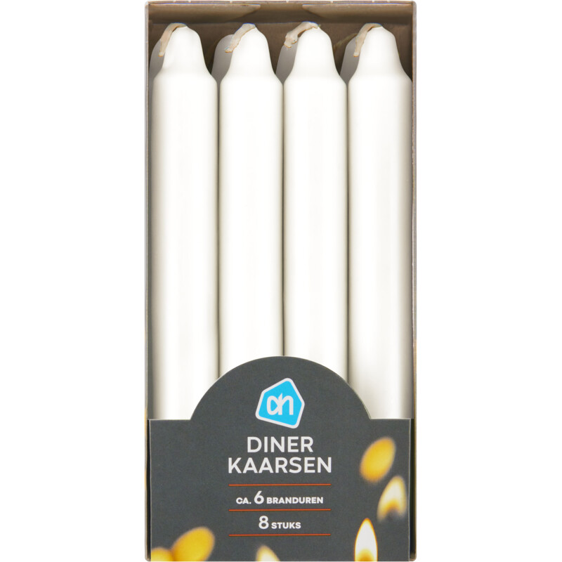 AH Dinerkaars 18cm wit